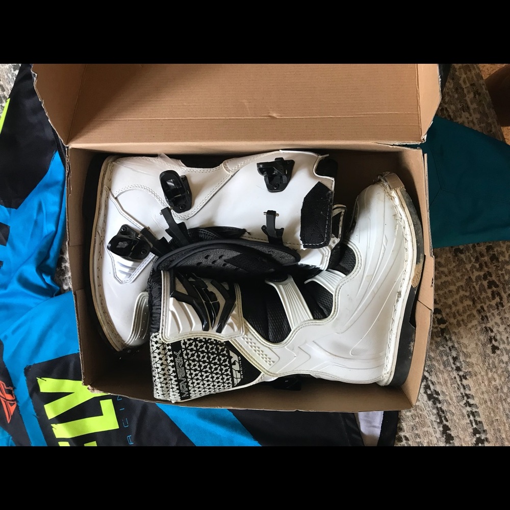 Fly Racing Boots - Worn Once